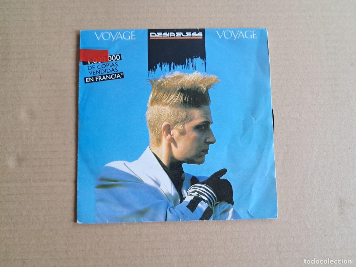 Discos de vinilo: DESIRELESS - VOYAGE VOYAGE SINGLE PROMOCIONAL 1987 EDICION ESPA&Ntilde;OLA