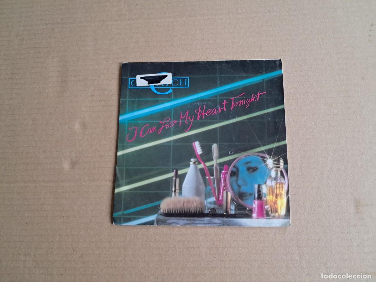 Discos de vinilo: C.C. CATCH - I CAN LOSE MY HEART TONIGHT SINGLE 1985 EDICION ESPA&Ntilde;OLA