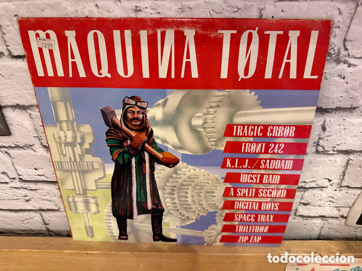 Discos de vinilo: Maquina Total . Lp vinilo edici&oacute;n de 1991