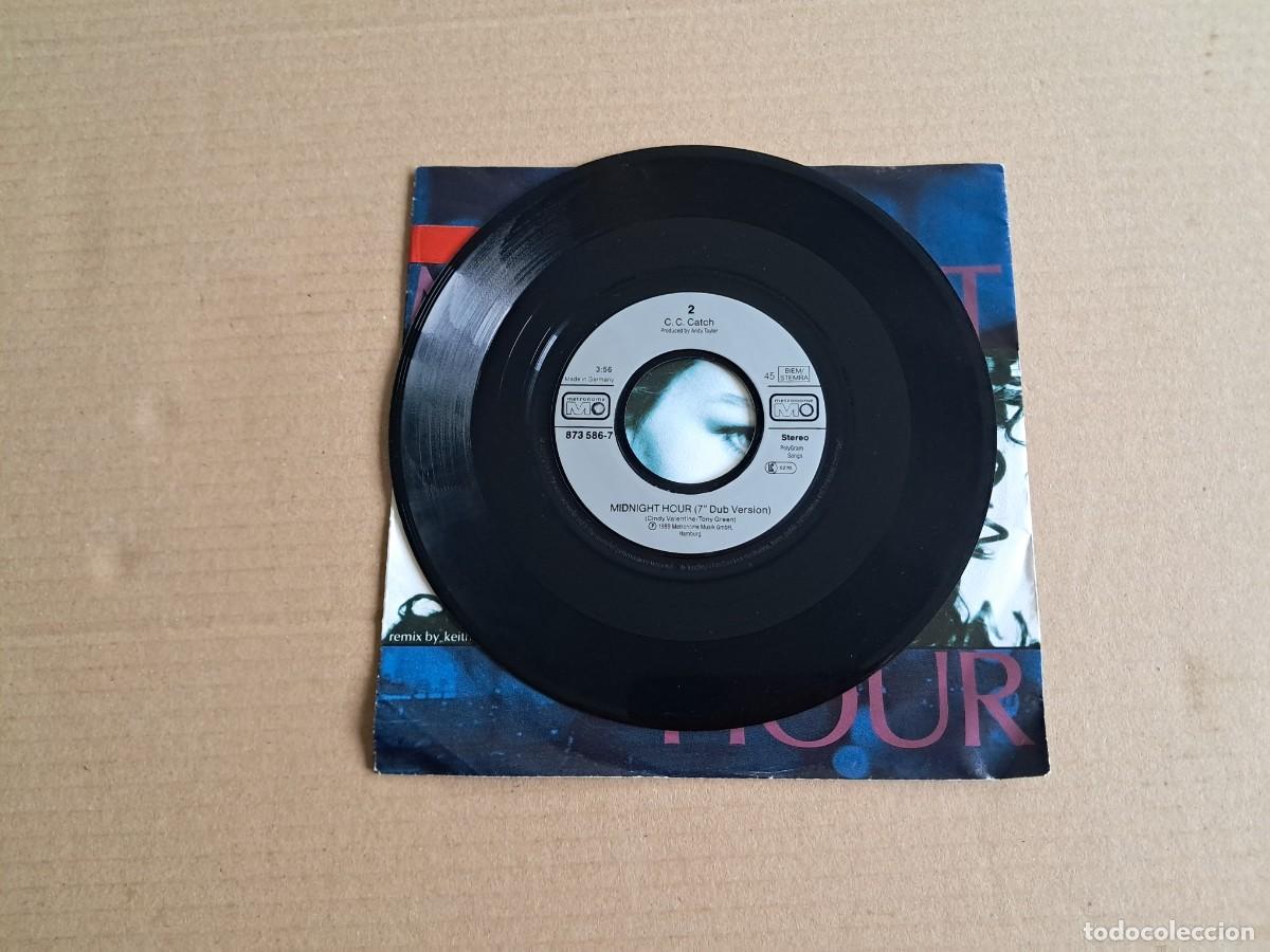 Discos de vinilo: C.C. CATCH - MIDNIGHT SINGLE 1989 EDICION EUROPEA - Foto 2