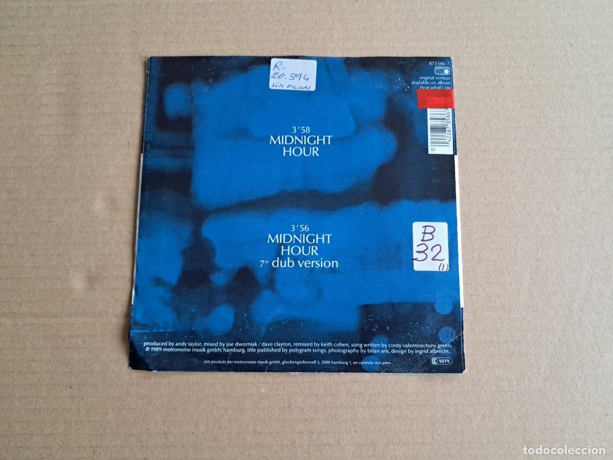 Discos de vinilo: C.C. CATCH - MIDNIGHT SINGLE 1989 EDICION EUROPEA - Foto 3