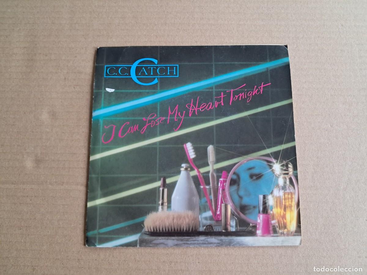 Discos de vinilo: C.C. CATCH - I CAN LOSE MY HEART TONIGHT SINGLE 1985 EDICION ESPA&Ntilde;OLA
