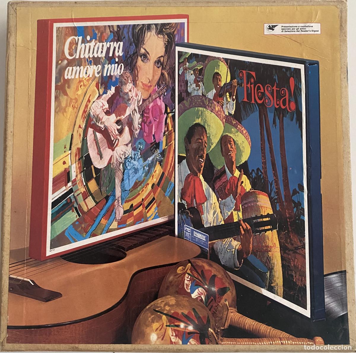 Discos de vinilo: CHITARRA AMORE MIO - FIESTA ! - CAJA CON 8 DISCOS LP - READER&acute;S DIGEST - 1971 - ITALIA - VER FOTOS