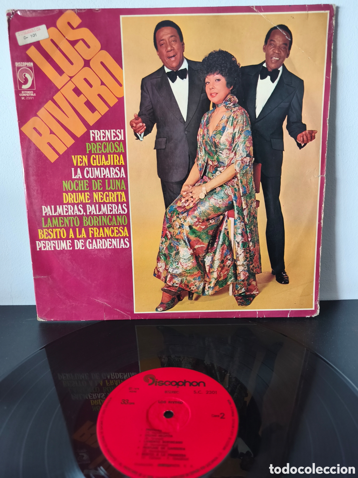 Discos de vinilo: Los Rivero - Los Rivero - Discophon &ndash; S.C. 2301 - Formato: Vinilo, LP, &Aacute;lbum - Espa&ntilde;a - 1976 -