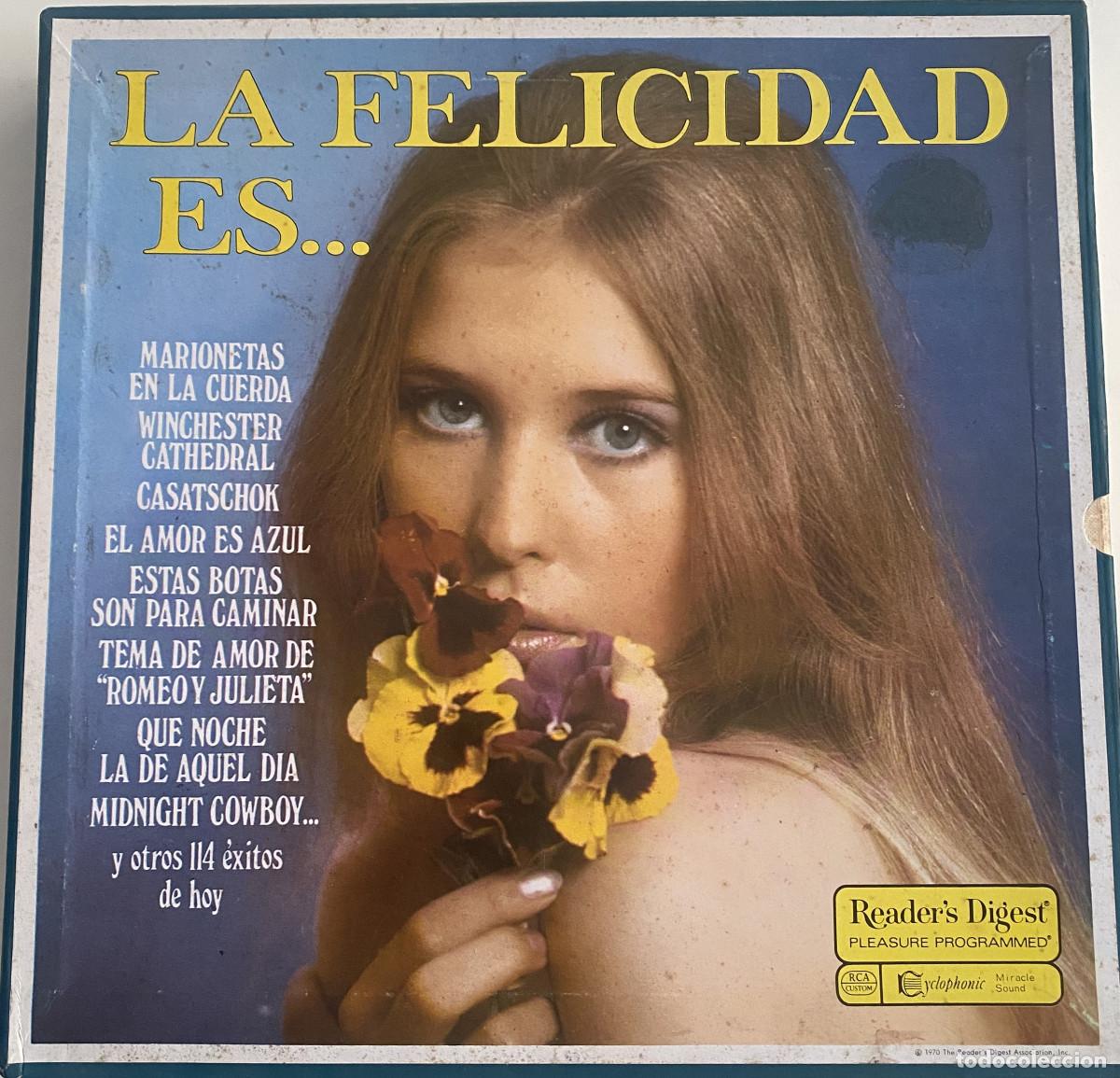 Discos de vinilo: LA FELICIDAD ES - CAJA CON 10 DISCOS LP - READER&acute;S DIGEST - 1971 - VER FOTOS