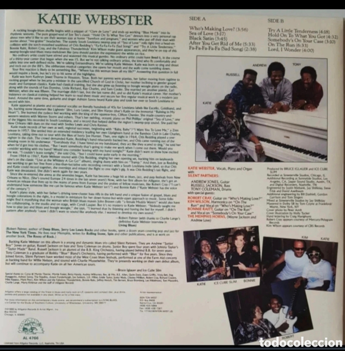Discos de vinilo: Katie Webster LP - The Swamp Boogie Queen - Foto 2