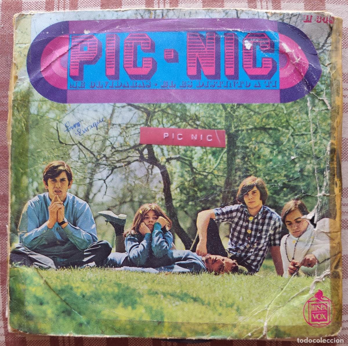 Discos de vinilo: Pic Nic - Me olvidar&aacute;s, &Eacute;l es distinto a ti