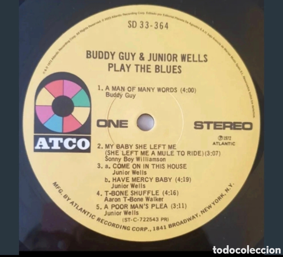 Discos de vinilo: Buddy Guy-Junior Wells-Play The Blues Lp - Foto 4