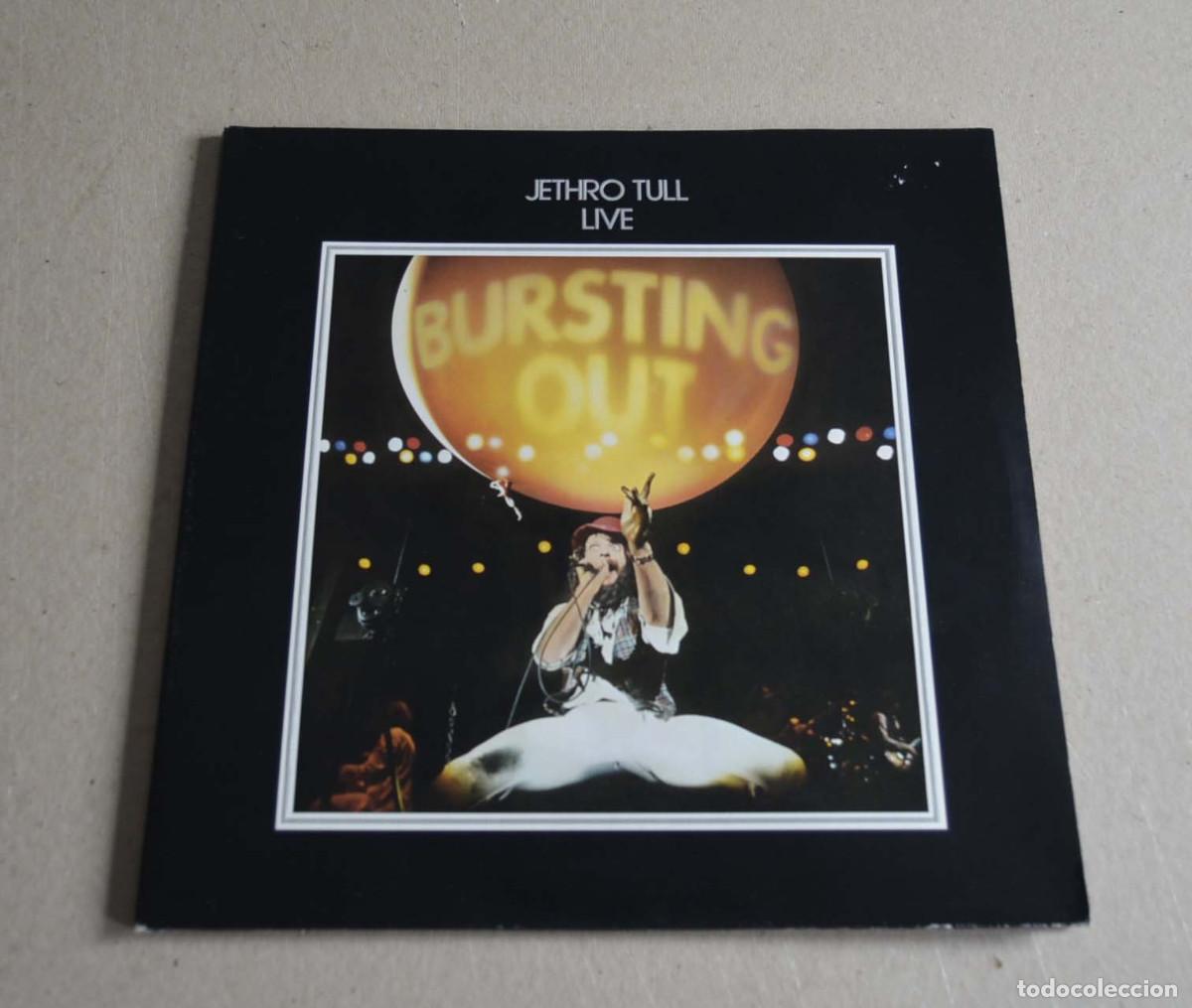 Discos de vinilo: JETHRO TULL - LIVE / BURSTING OUT (DOBLE DISCO) - Foto 1