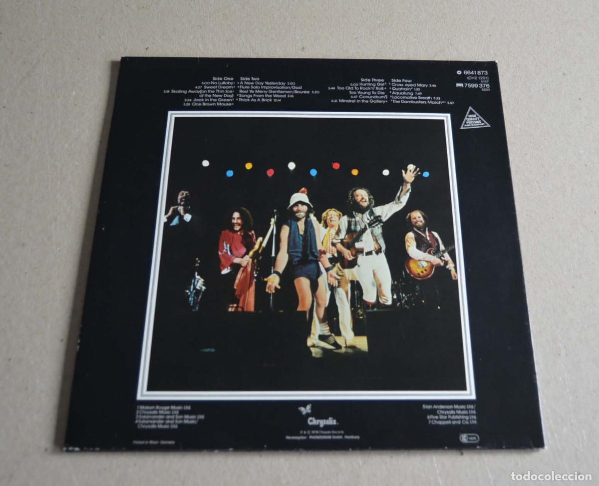 Discos de vinilo: JETHRO TULL - LIVE / BURSTING OUT (DOBLE DISCO) - Foto 2