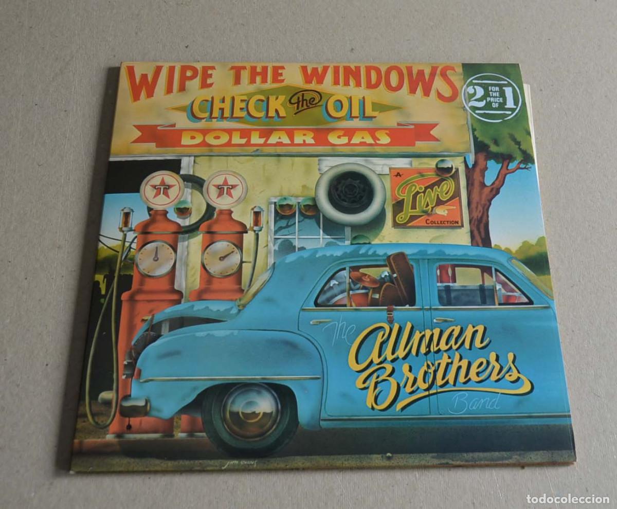 Discos de vinilo: ALLMAN BROTHERS BAND - WIPE THE WINDOWS, CHECK THE OIL, DOLLAR GAS (2LP)