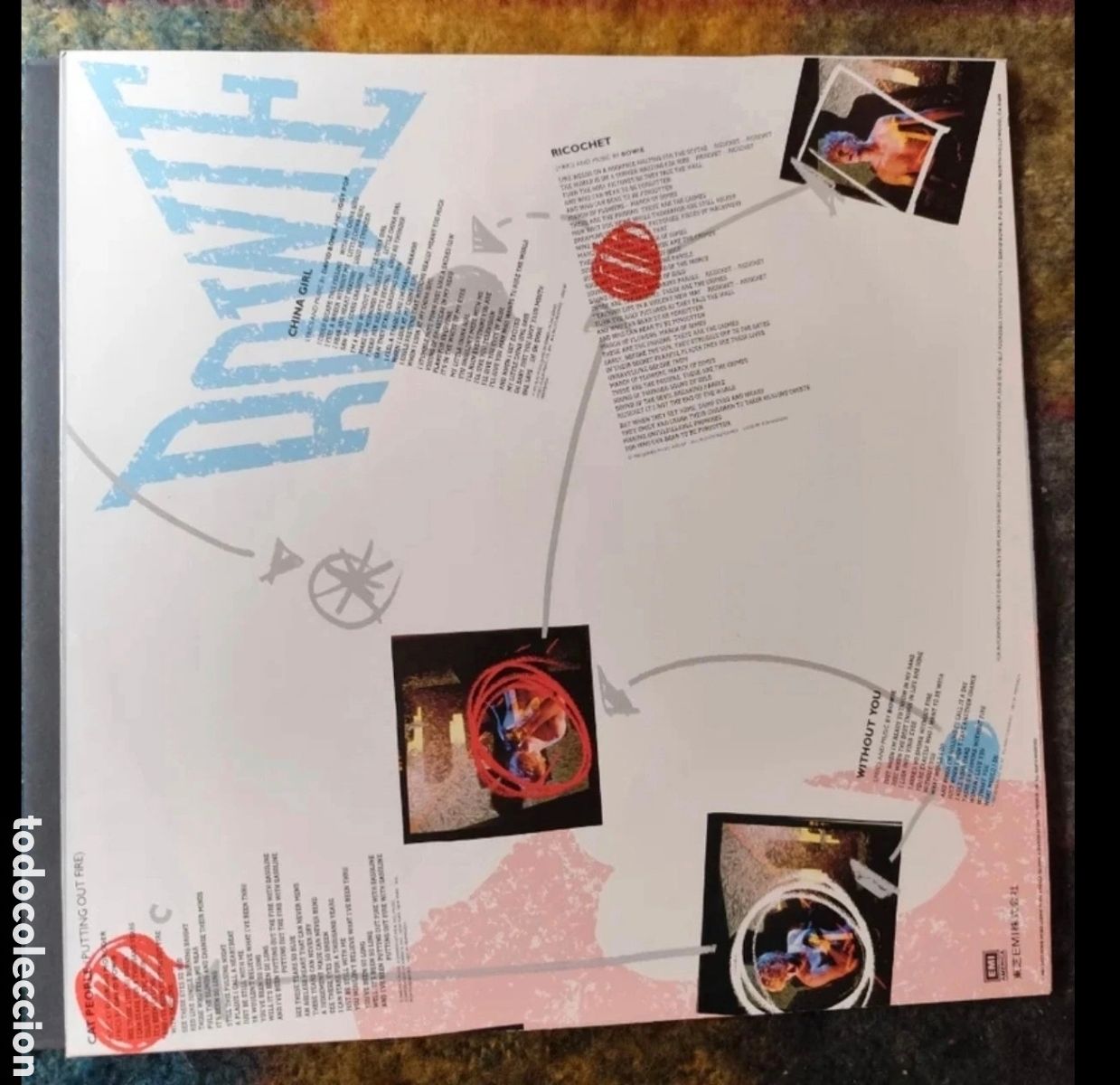 Discos de vinilo: David Bowie- Lest Dance LP Jap&oacute;n 1983 - Foto 2