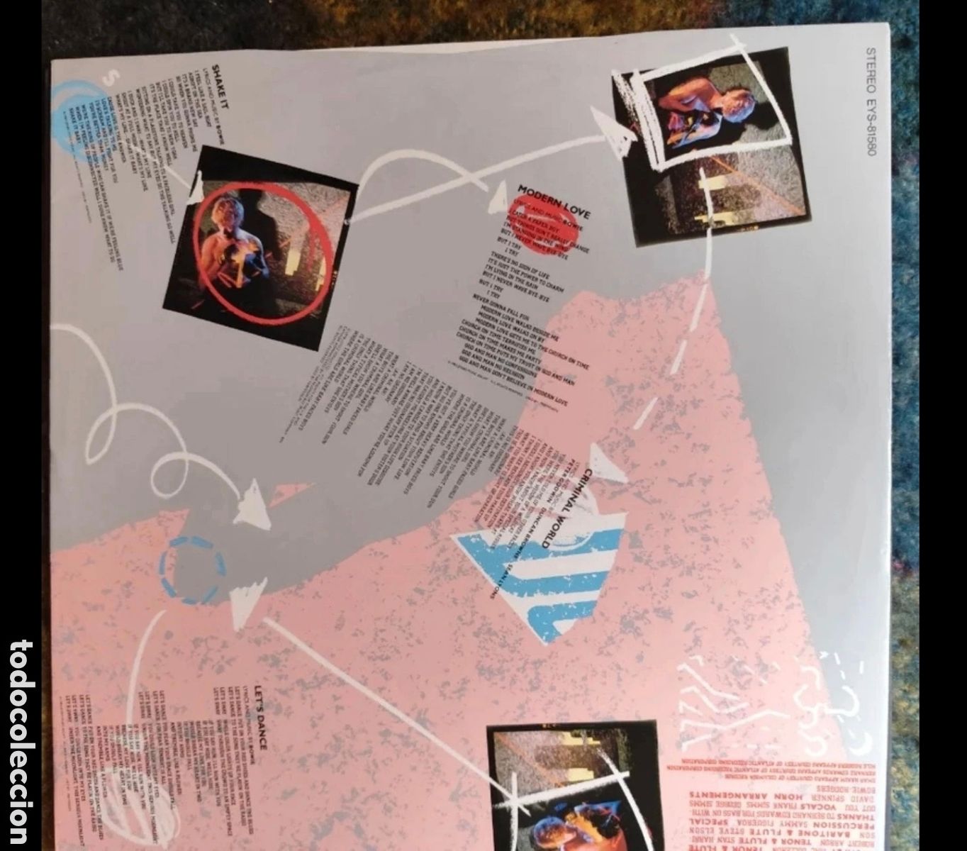 Discos de vinilo: David Bowie- Lest Dance LP Jap&oacute;n 1983 - Foto 4