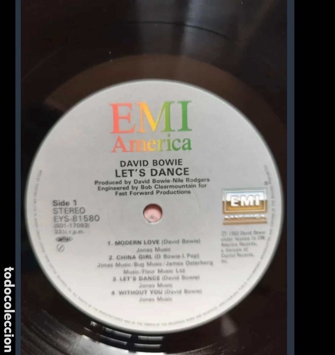 Discos de vinilo: David Bowie- Lest Dance LP Jap&oacute;n 1983 - Foto 5