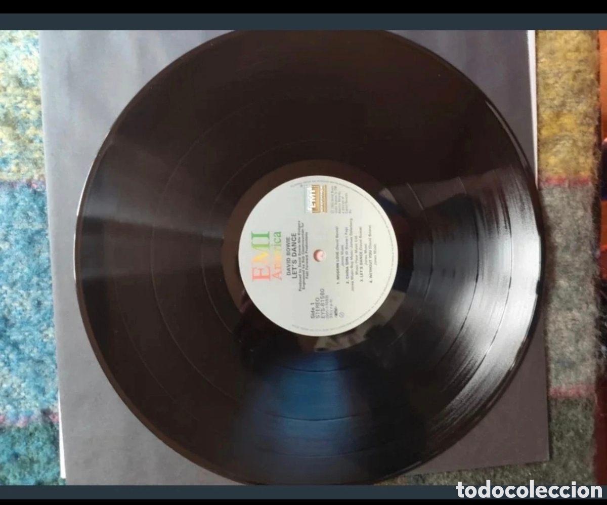 Discos de vinilo: David Bowie- Lest Dance LP Jap&oacute;n 1983 - Foto 8
