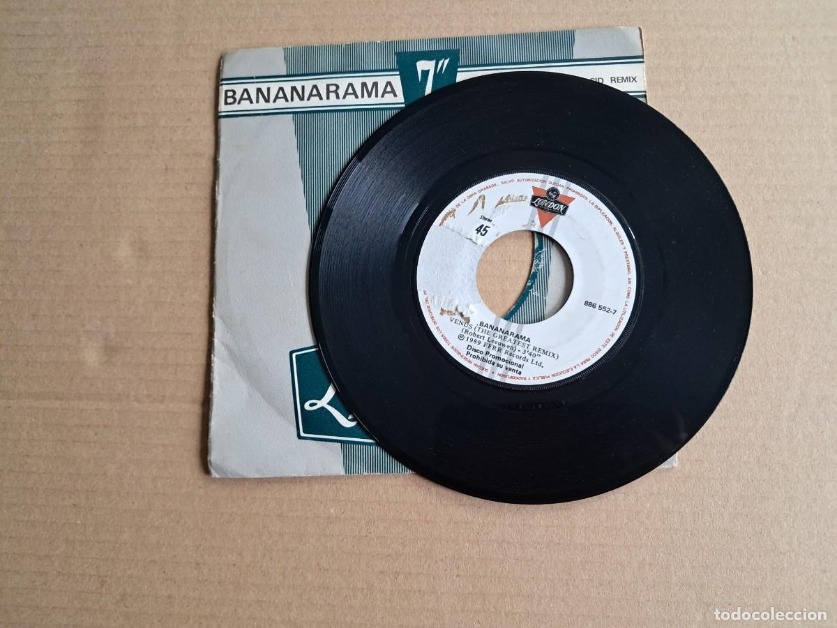 Discos de vinilo: BANANARAMA - VENUS ( THE GREATEST REMIX ) SINGLE 1989 EDICION ESPA&Ntilde;OLA