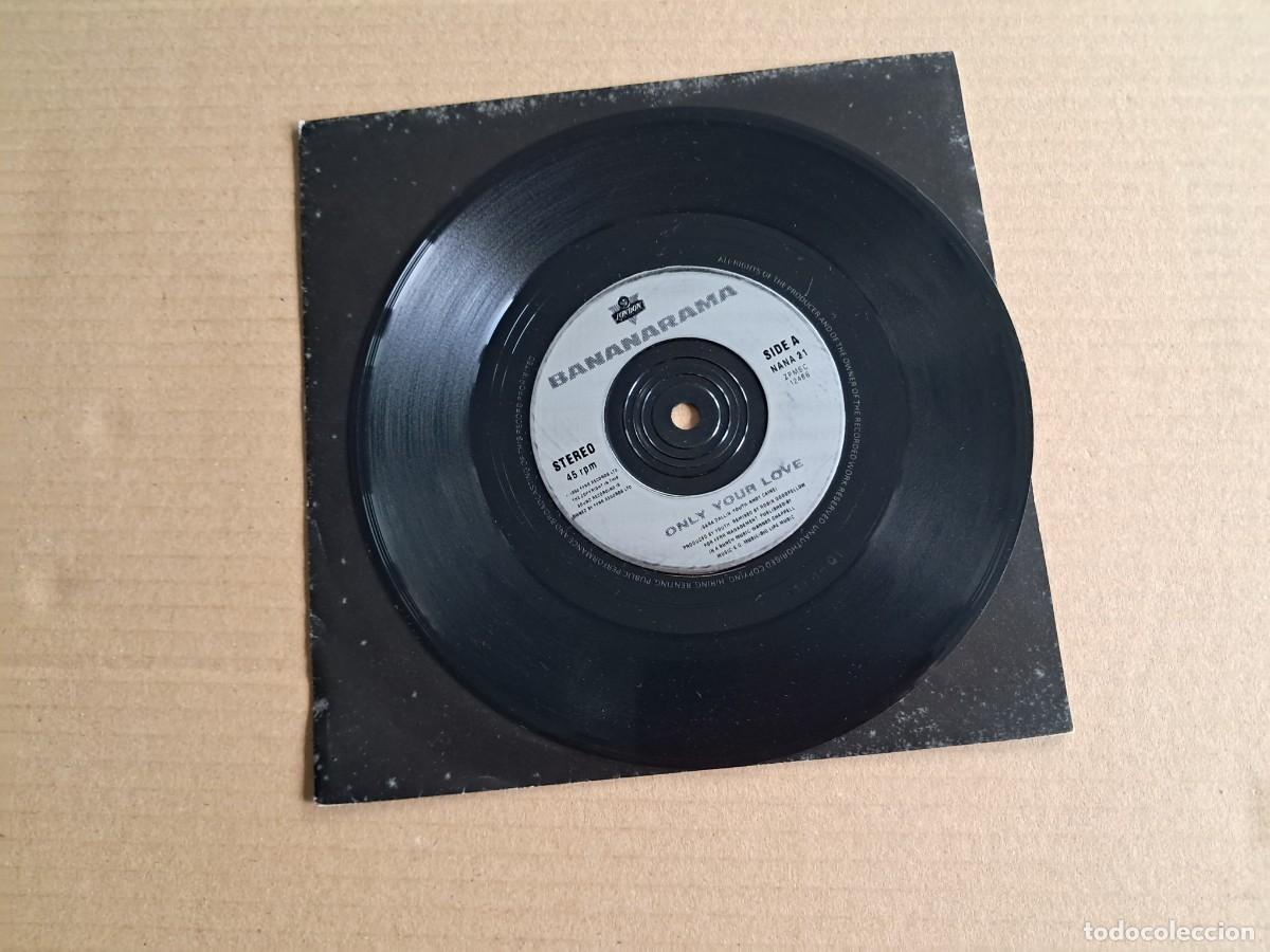 Discos de vinilo: BANANARAMA - ONLY YOUR LOVE SINGLE EDICION EUROPEA
