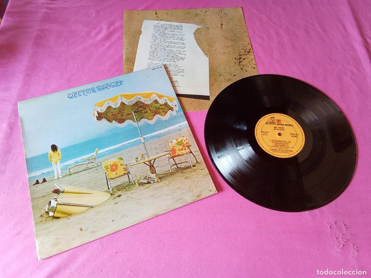 Discos de vinilo: NEIL YOUNG ON THE BEACH 1974 LP L31 5 1