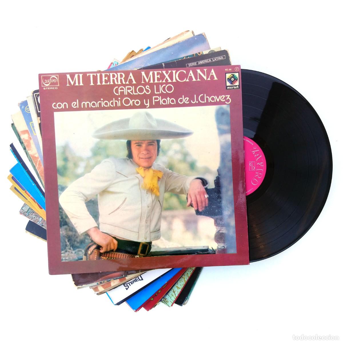 Discos de vinilo: VA MEX CHiCOS Lote 36 LP Carlos Lico Cuco Sanchez Los Mensu Javier Solis Ovni Jose Alfredo Jimenez