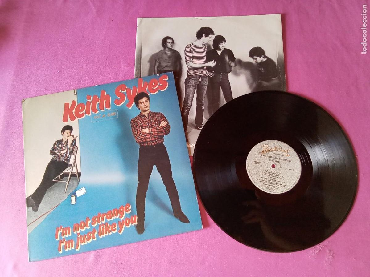 Discos de vinilo: KEITH SYKES I M NOT STRANGE JUST LIKE YOU 1980 LP L31 5 2