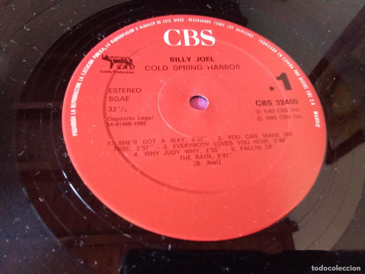 Discos de vinilo: BILLY JOEL COLD SPRING HARBOR 1983 LP L31 5 2 - Foto 3