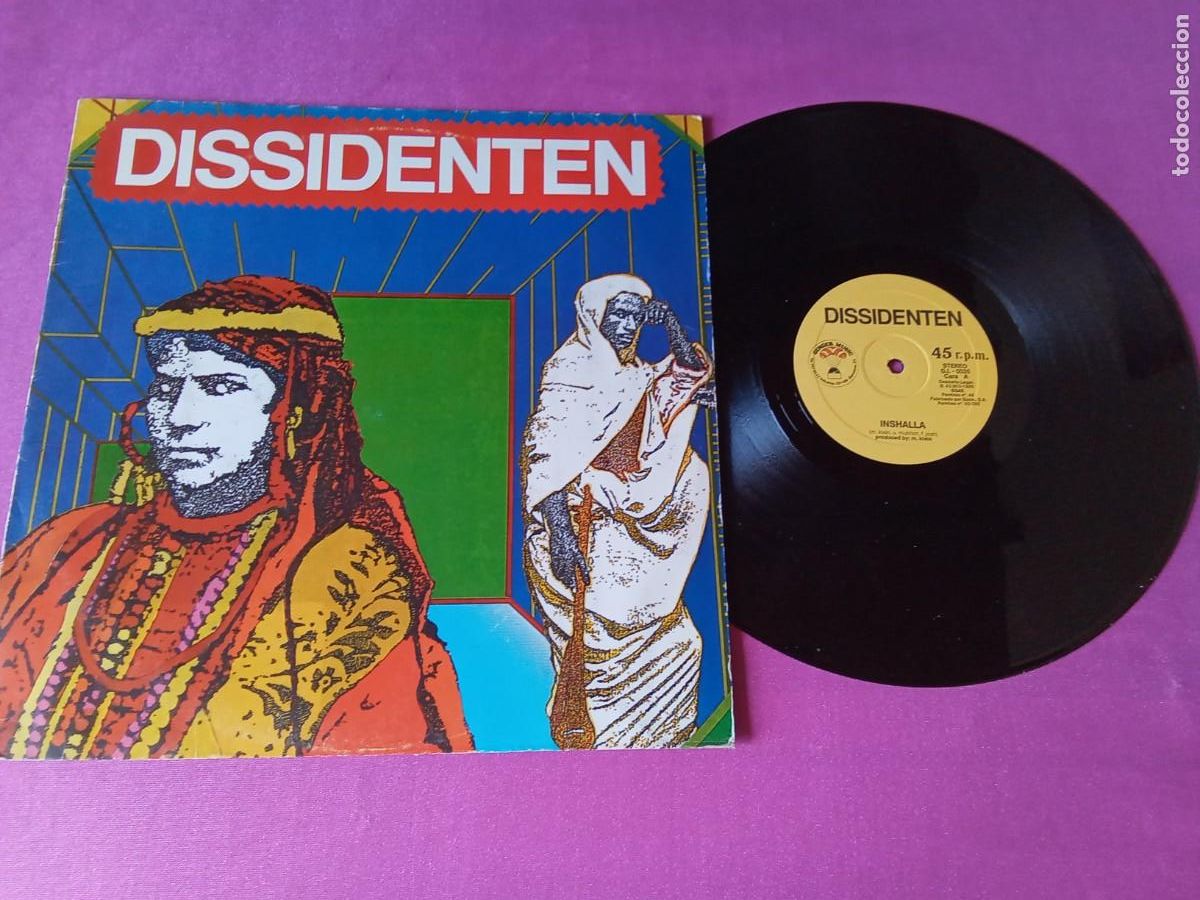 Discos de vinilo: DISSIDENTEN INSHALLA 1985 LP L31 5 2