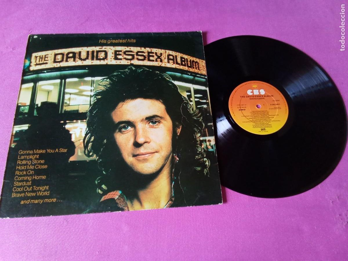 Discos de vinilo: THE DAVID ESSEX ALBUM DAVID ESSEX ROCK ON 1978 LP L31 5 2