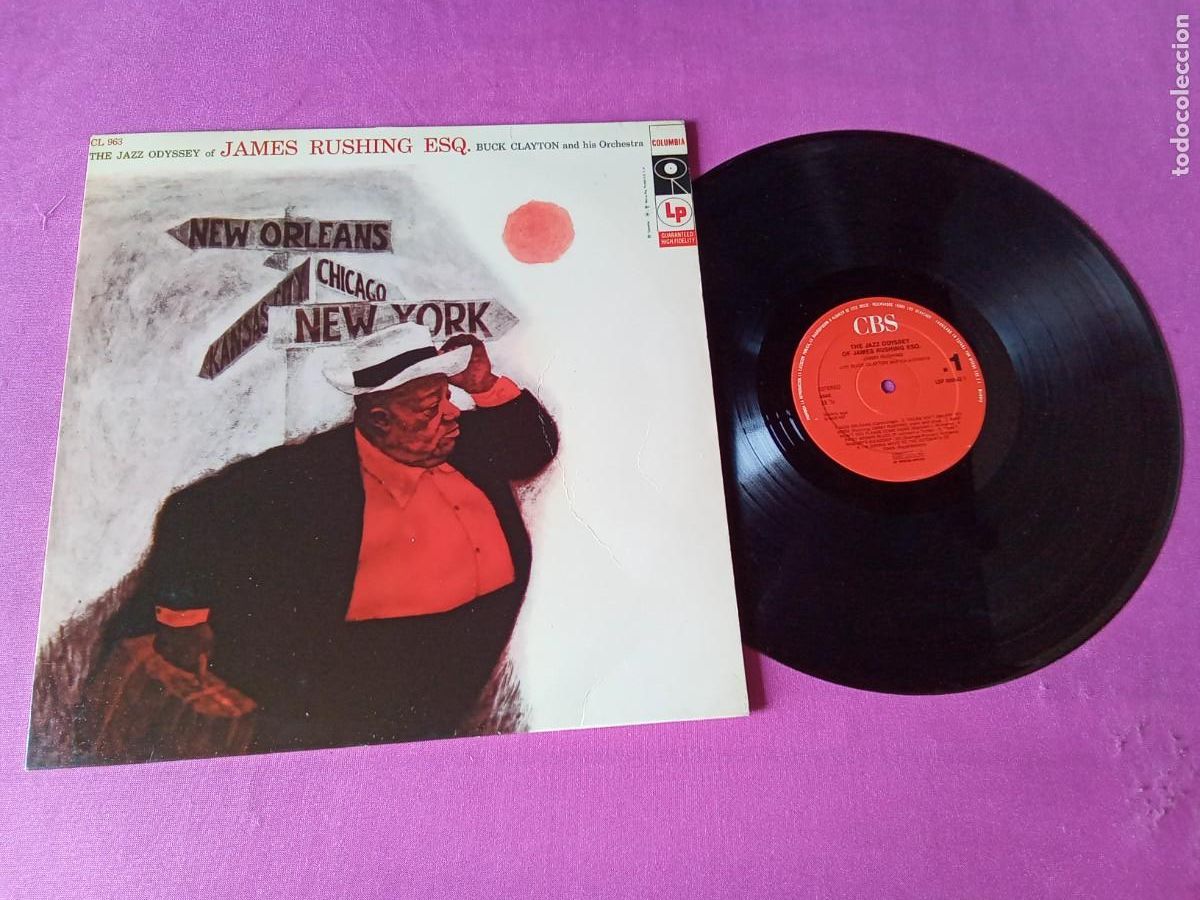 Discos de vinilo: JAMES RUSHING ESQ THE JAZZ ODYSSEY 1987 LP L31 5 2