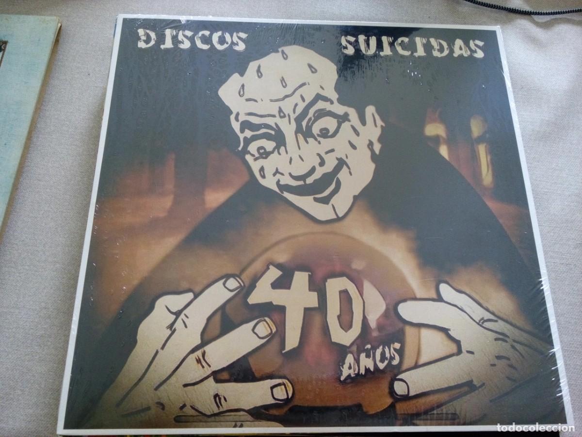Discos de vinilo: DISCOS SUICIDAS 40 A&Ntilde;OS LP VARIOS PUNK