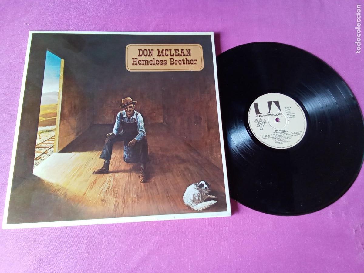Discos de vinilo: DON MCLEAN HOMELESS BROTHER 1972 LP L31 5 2