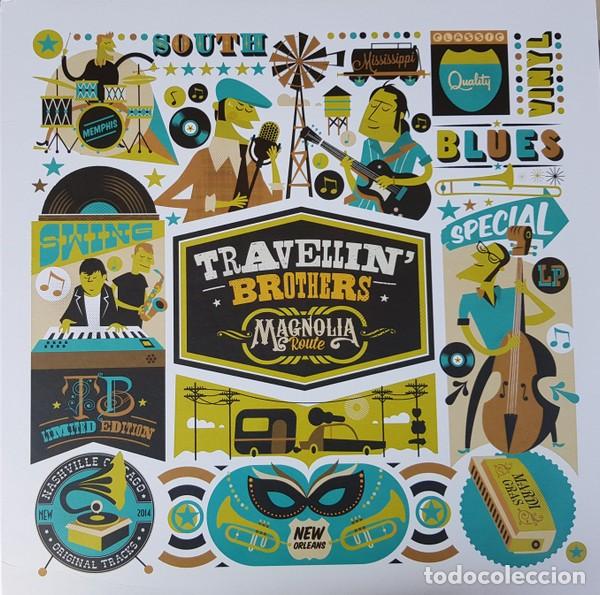 Discos de vinilo: Travellin' Brothers - Magnolia Route (GH-17LP LP, Edicion Limitada, 2014) precintado!
