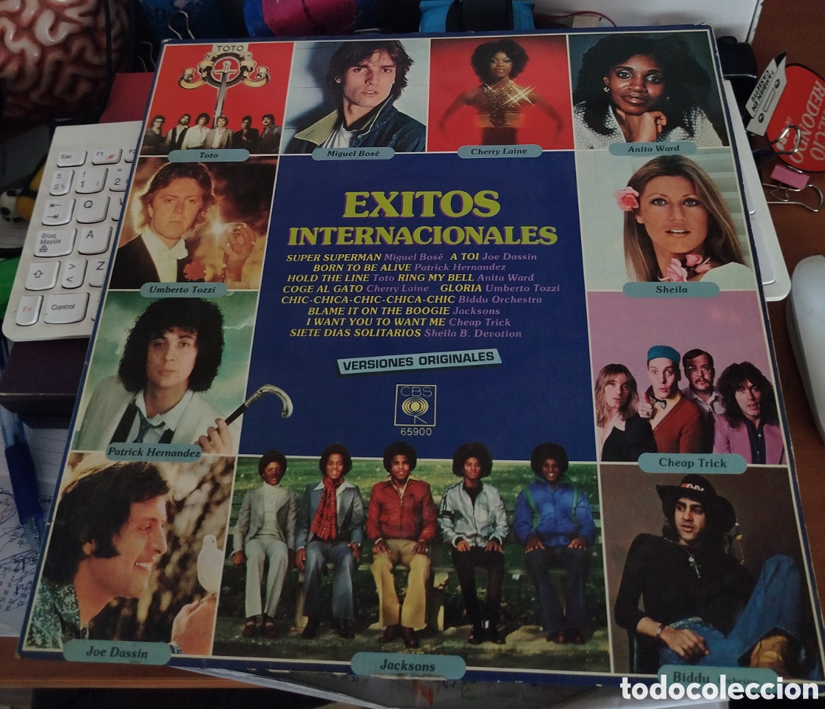 Discos de vinilo: Exitos internacionales. VV.AA.