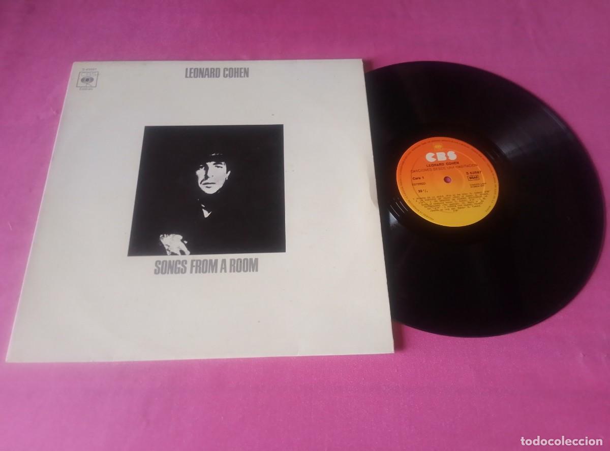 Discos de vinilo: LEONARD COHEN SONGS FROM A ROOM 1970 LP L31 5 3