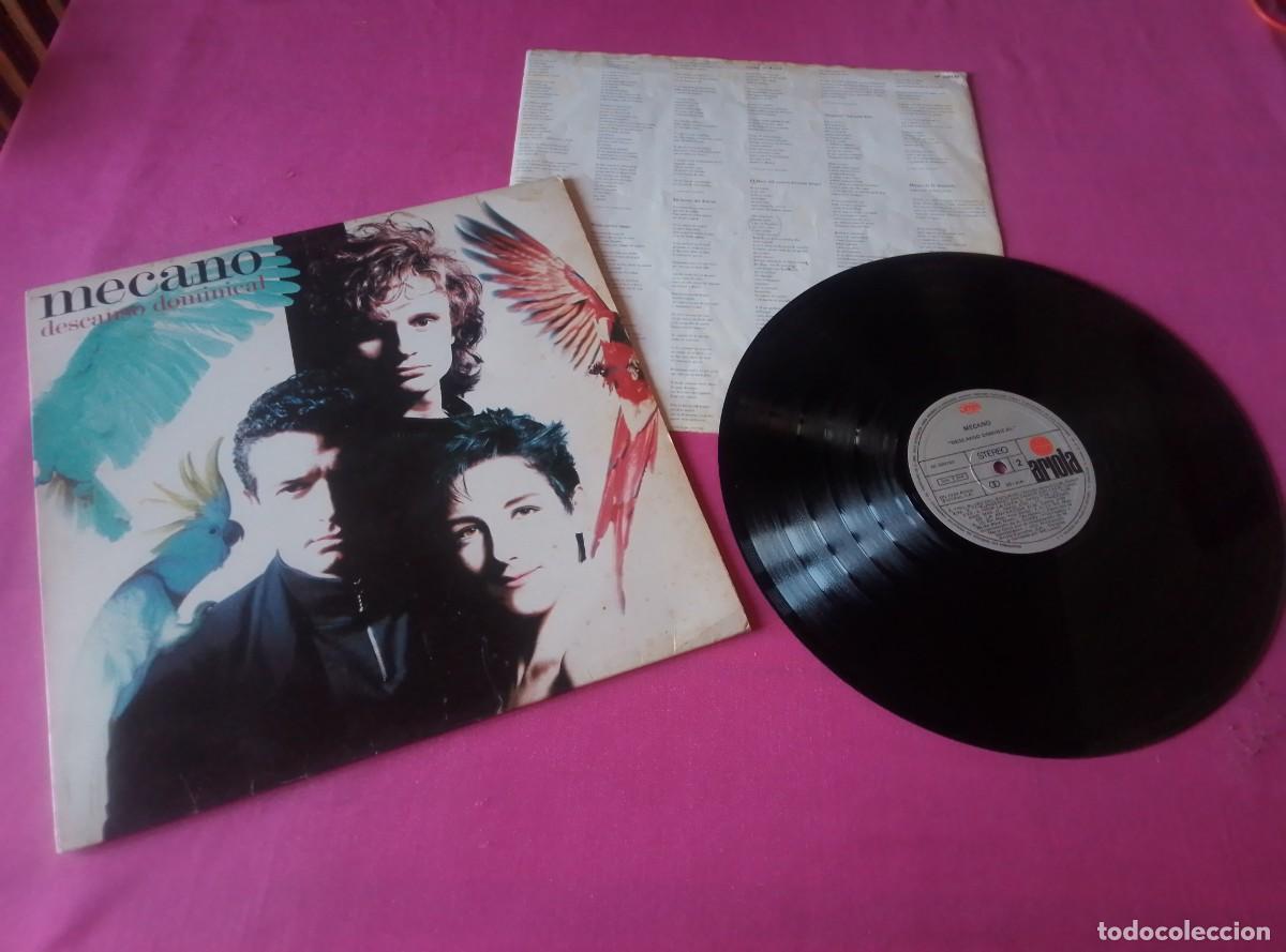 Discos de vinilo: MECANO DESCANSO DOMINICAL 1988 LP L31 5 3