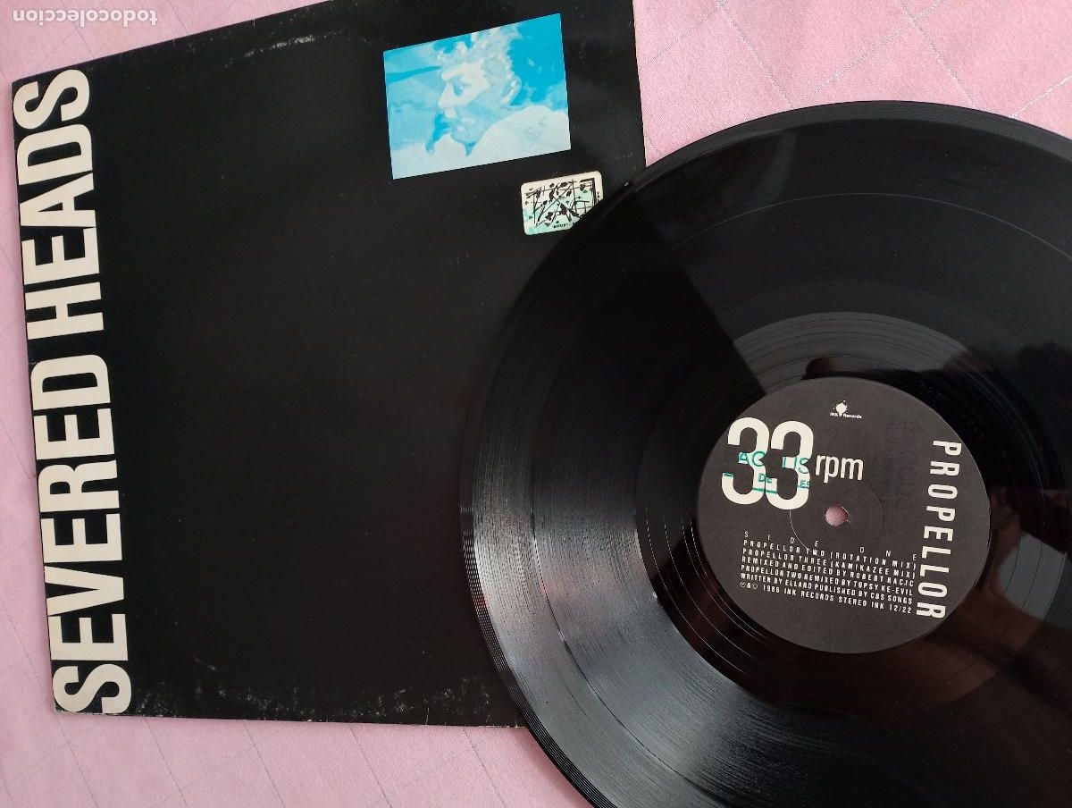 Discos de vinilo: Severed Heads &ndash; Propellor, 1986 - Foto 5