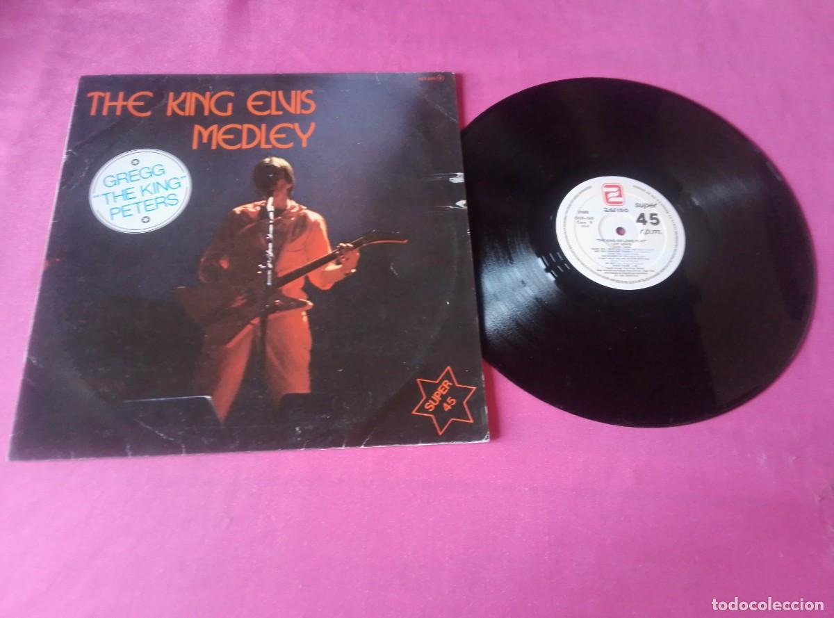 Discos de vinilo: THE KING ELVIS MEDLEY 1982 LP L31 2 3