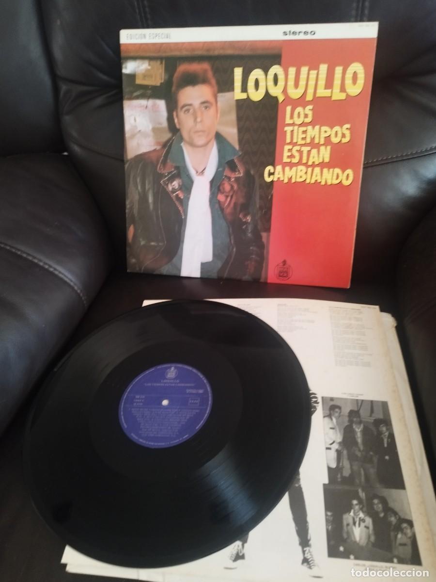 Discos de vinilo: Loquillo &ndash; Los Tiempos Estan Cambiando. Vinilo lp.