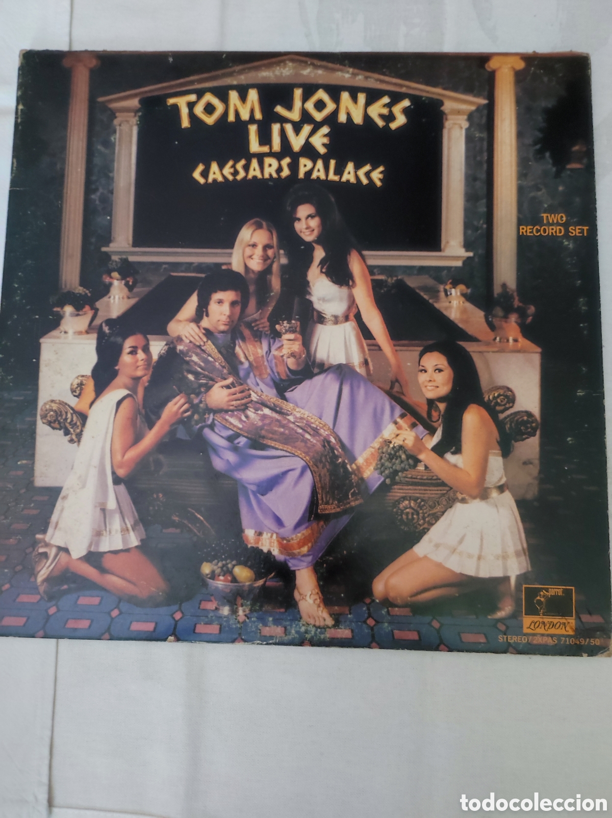 Discos de vinilo: TOM JONES - LIVE CAESARS PALACE