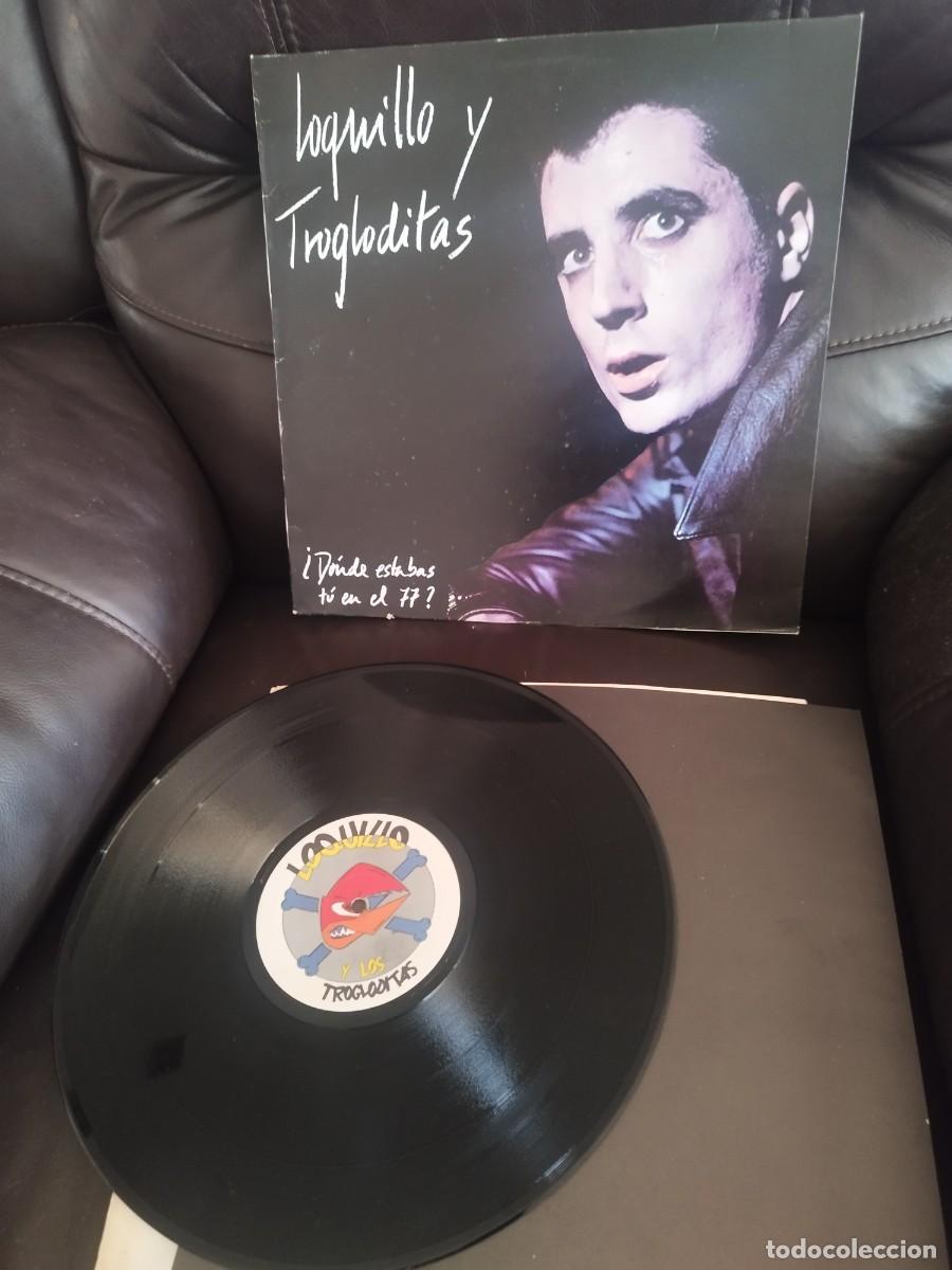 Discos de vinilo: Loquillo Y Trogloditas &ndash; &iquest;D&oacute;nde Estabas T&uacute; En El 77?. Vinilo lp.