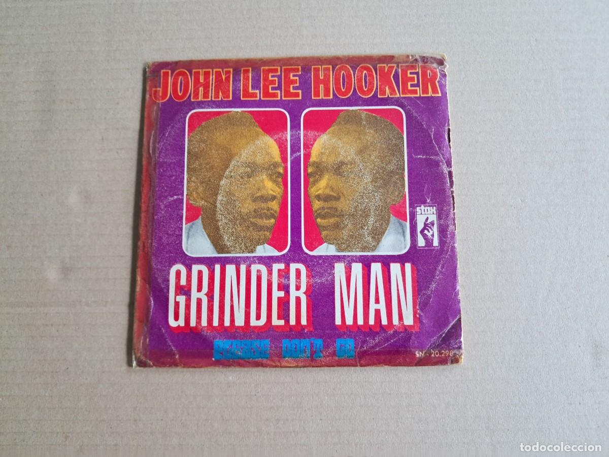 Discos de vinilo: JOHN LEE HOOKER - GRINDER MAN SINGLE 1969 EDICION ESPA&Ntilde;OLA