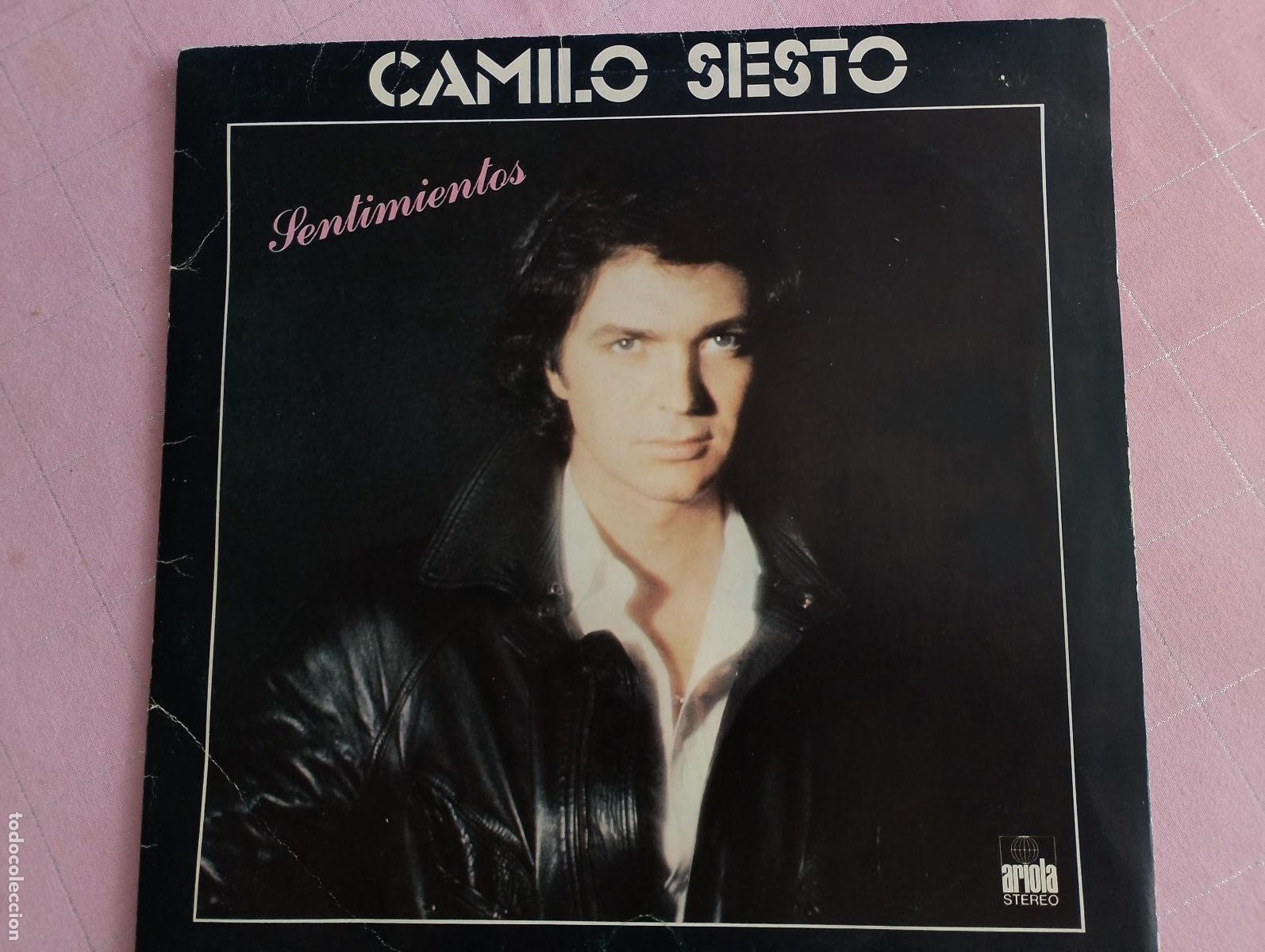 Discos de vinilo: Camilo Sesto &ndash; Sentimientos, 1978 ed espa&ntilde;ola, contiene el poster