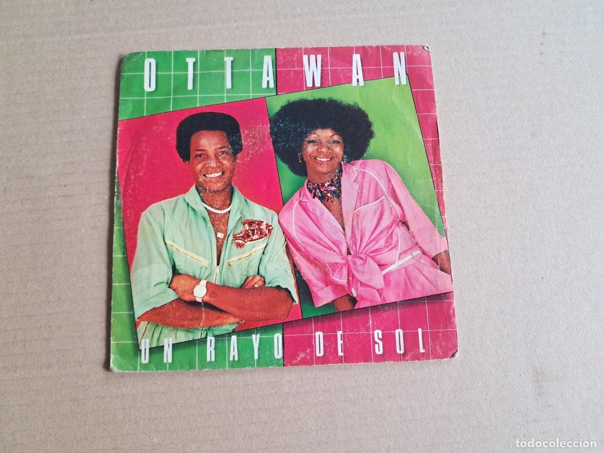 Discos de vinilo: OTTAWAN - UN RAYO DE SOL SINGLE 1980 EDICION ESPA&Ntilde;OLA