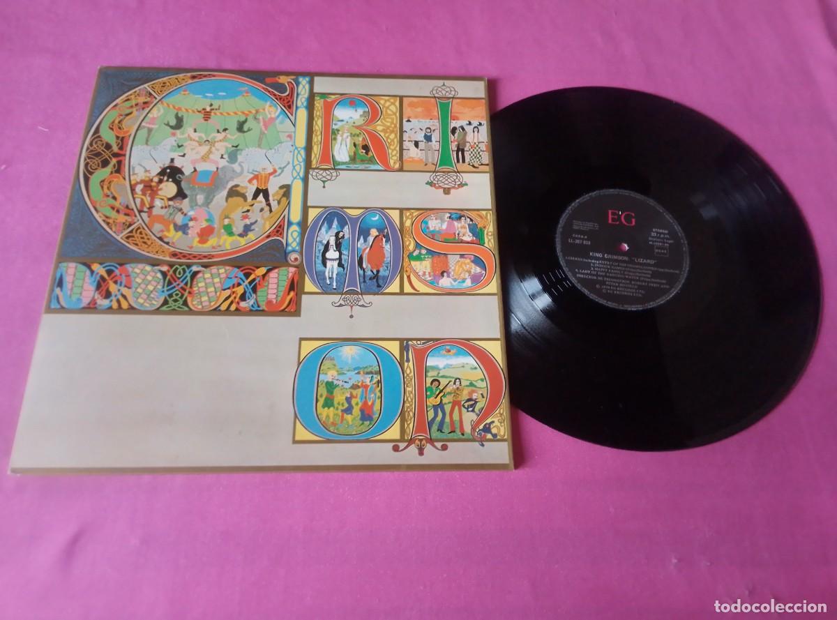 Discos de vinilo: KING CRIMSON LIZARD 1986 LP L31 2 3