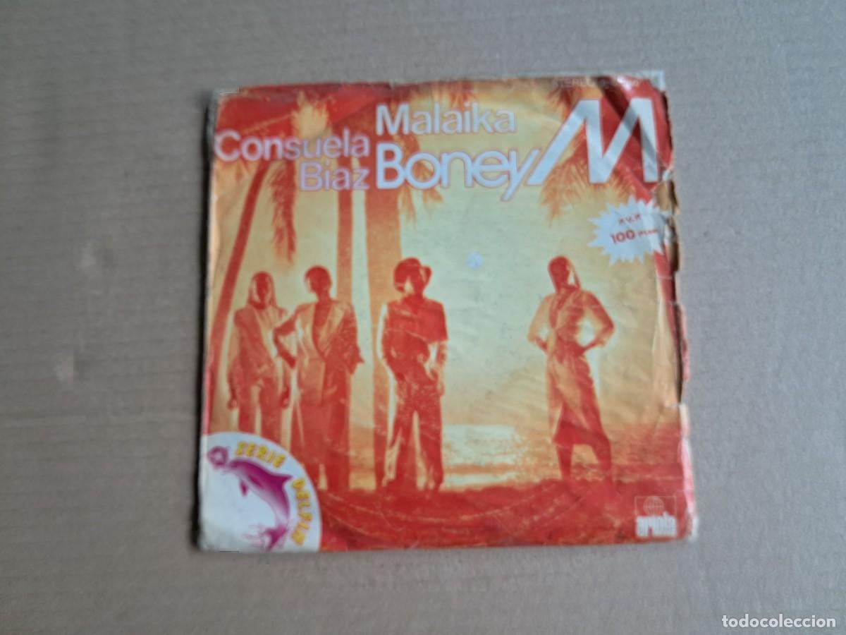 Discos de vinilo: BONEY M - MALAIKA SINGLE 1981 EDICION ESPA&Ntilde;OLA