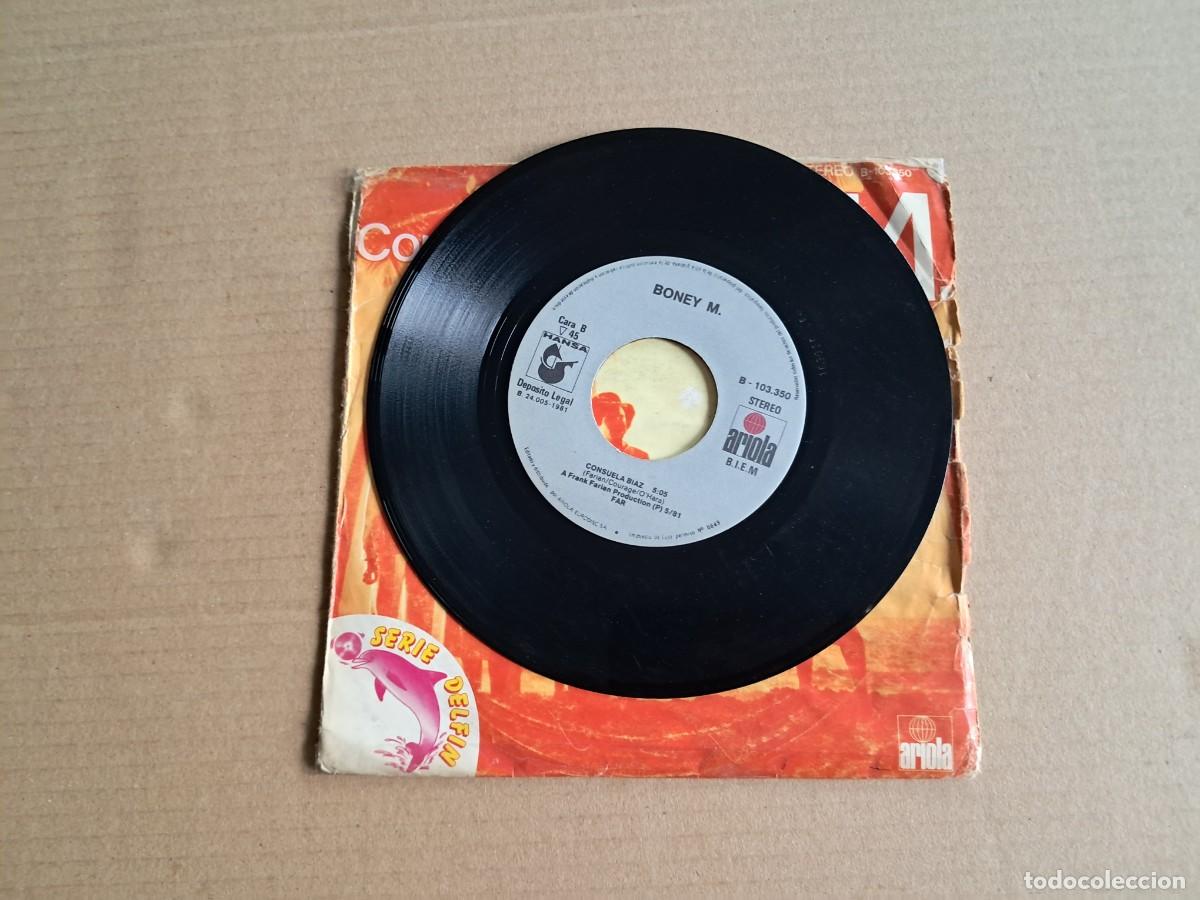 Discos de vinilo: BONEY M - MALAIKA SINGLE 1981 EDICION ESPA&Ntilde;OLA - Foto 2