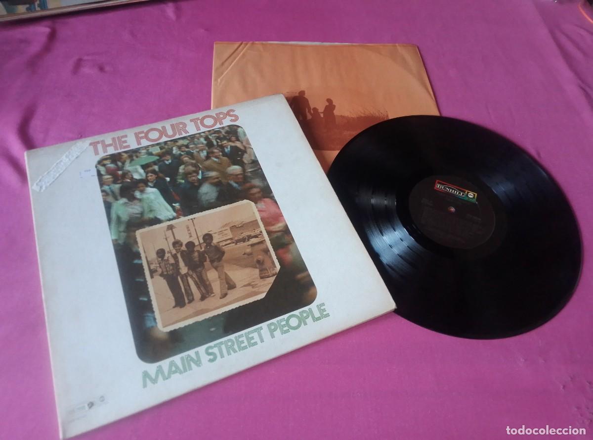 Discos de vinilo: THE FOUR TOPS MAIN STREET 1973 PEOPLE LP L31 2 3