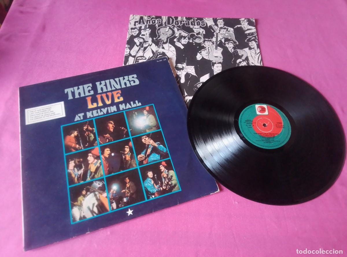Discos de vinilo: THE KINKS LIVE AT KELVIN HALL 1980 LP L31 2 3