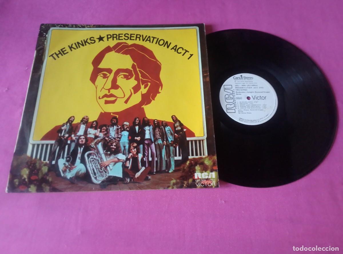 Discos de vinilo: THE KINKS PRESERVATION ACT 1973 LP L31 2 3