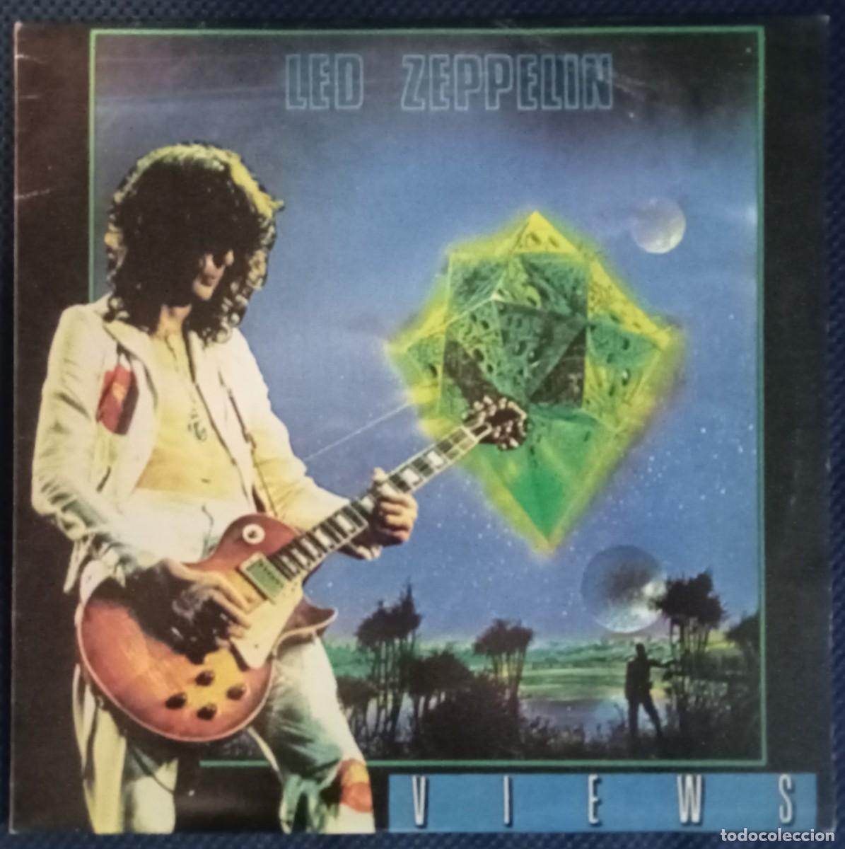 Discos de vinilo: Led Zeppelin Views 2lp live 1980, european pressing in black vinyl, htf!!!
