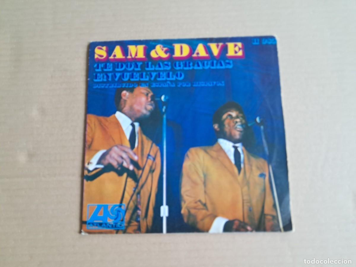 Discos de vinilo: SAM AND DAVE - TE DOY LAS GRACIAS SINGLE 1968 EDICION ESPA&Ntilde;OLA